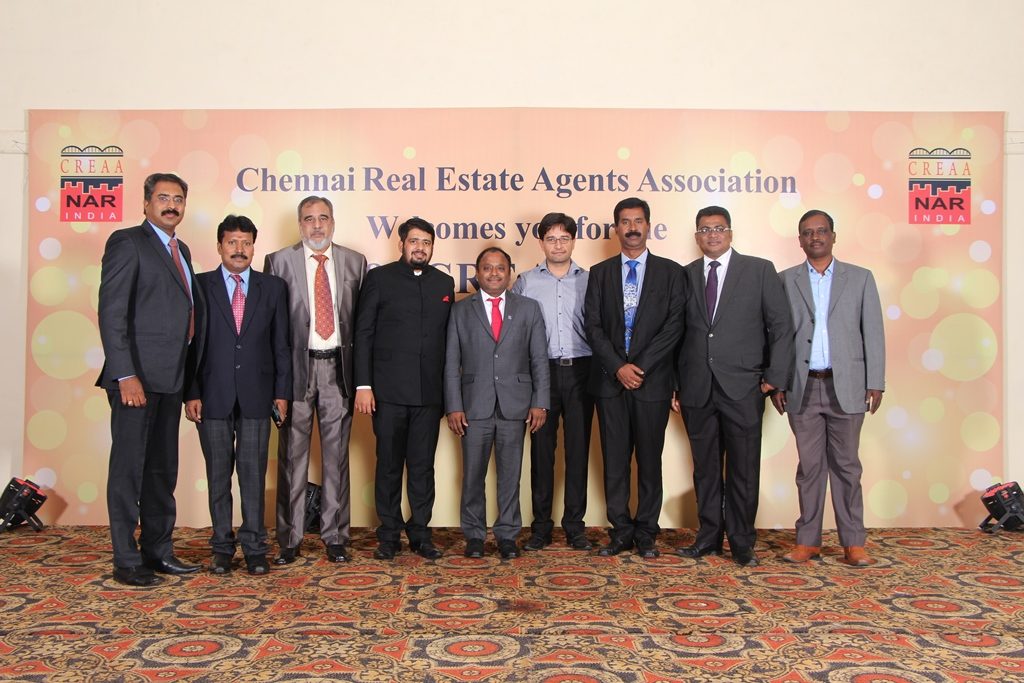 CREAA welcomes members at an association event